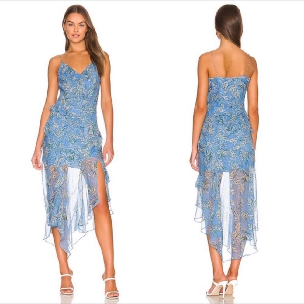 Veronica Beard Avenel Silk Midi Dress Sz 12